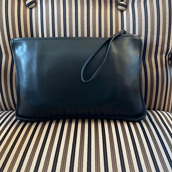 Coach Handbags - Vintage coach slim clutch standard - 9560 - black - VERIFIED AUTHENTIC